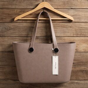 Taupe Women's Tote Bag